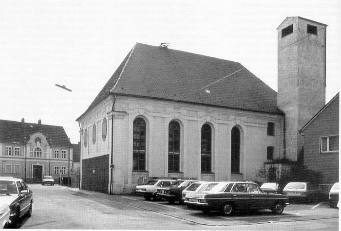 Die Synagoge in Ichenhausen (Landkreis Günzburg)